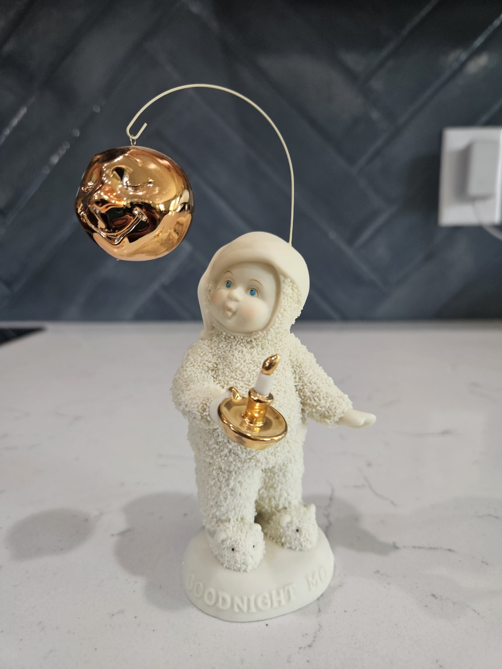 Vintage Department 56 Snowbabies "Goodnight Moon"